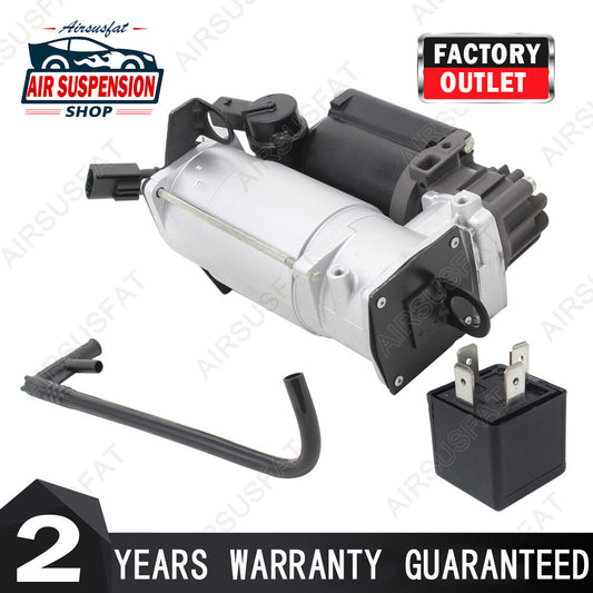 for Mercedes W220 W211 W219 1999-2010 Air Suspension Compressor w/ Tube Relay?