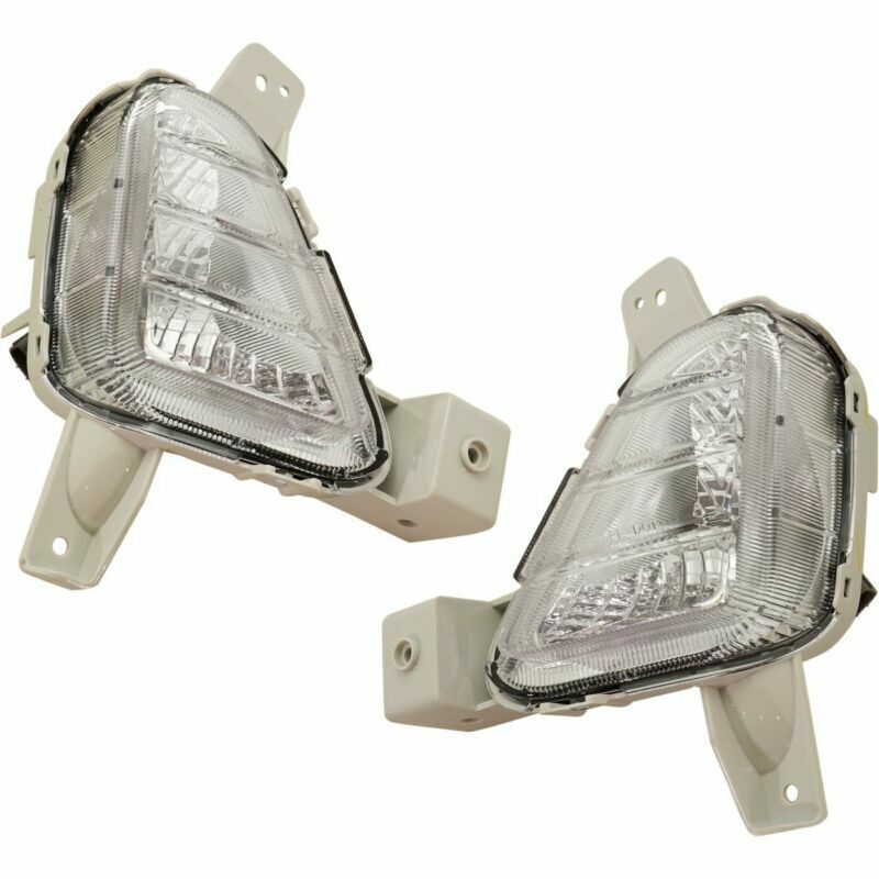 2Pcs for Hyundai SONATA 2018-2019 Daytime Running Lights Fog Lamp Left+Right