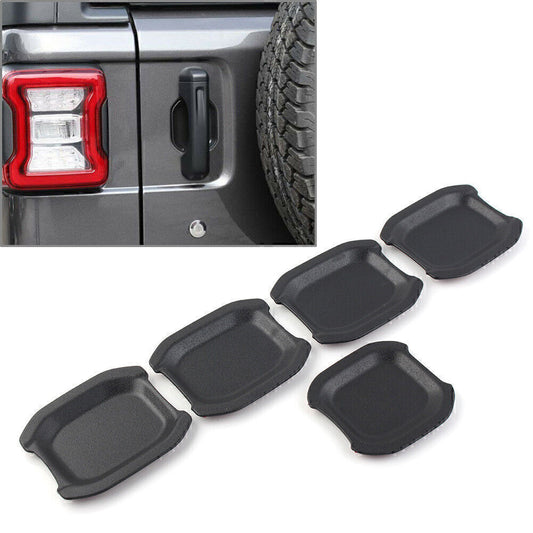 For 2018-22 for Jeep for Wrangler JL 4-Door Door Handle Bowl Recess Guard Trim Cover ABS