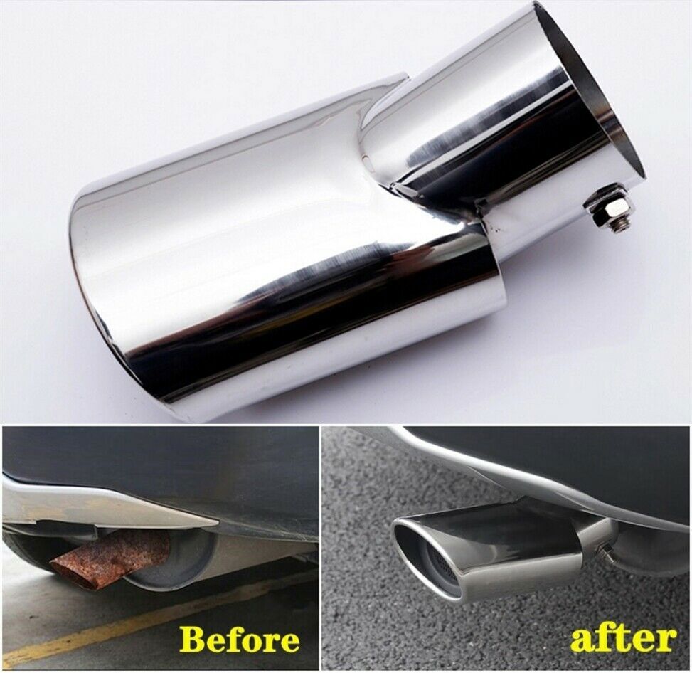 for Nissan Sentra S SV 2020-2022 Chrome Exhaust Muffler Tail Pipe Tip Tailpipe