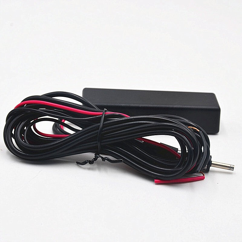 NEW Universal Car Hidden Amplified Antenna Kit 12v Electronic Stereo FM/AM Radio