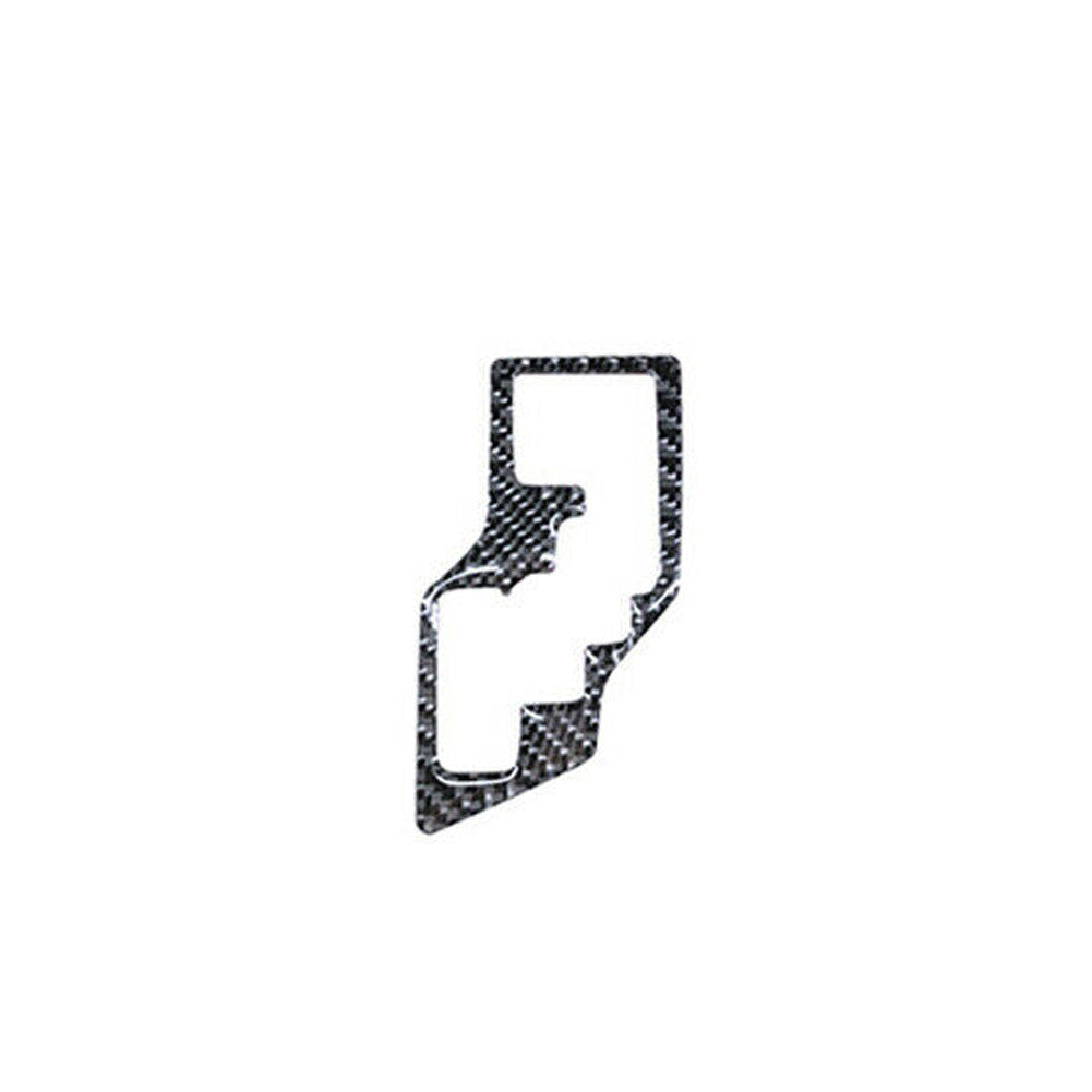 Carbon Fiber Inner Gear shift Panel Cover Trim for Toyota for Corolla 2014-2018