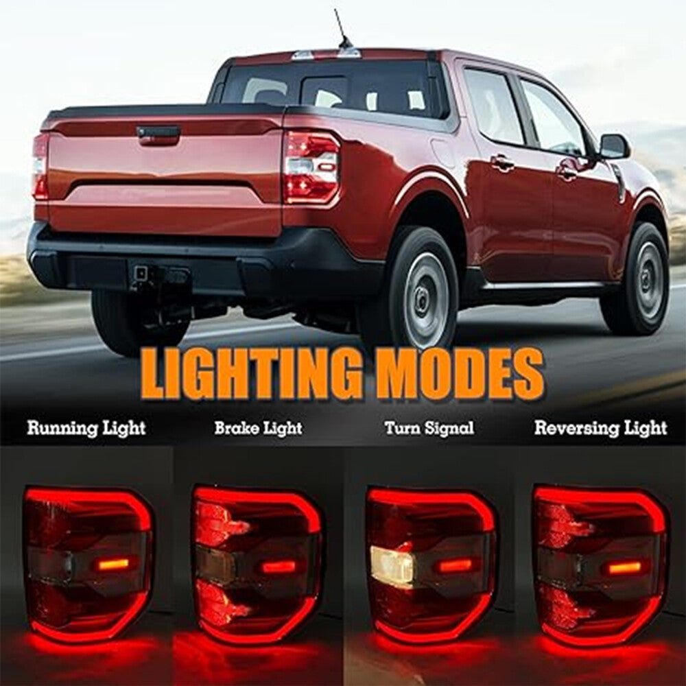 The right-side taillight is a halogen bulb and is suitable for 2022, 2023, and 2024 for Ford Maverick NZ6Z-13404-C