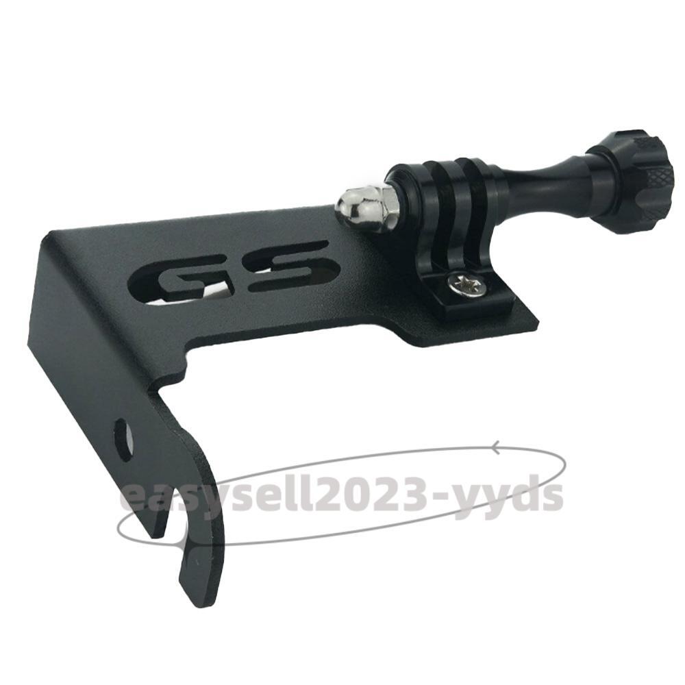 Black Motorcycle Camera stand bracket Mount for BMW R1200GS 18-20 LC 13-20 ADV