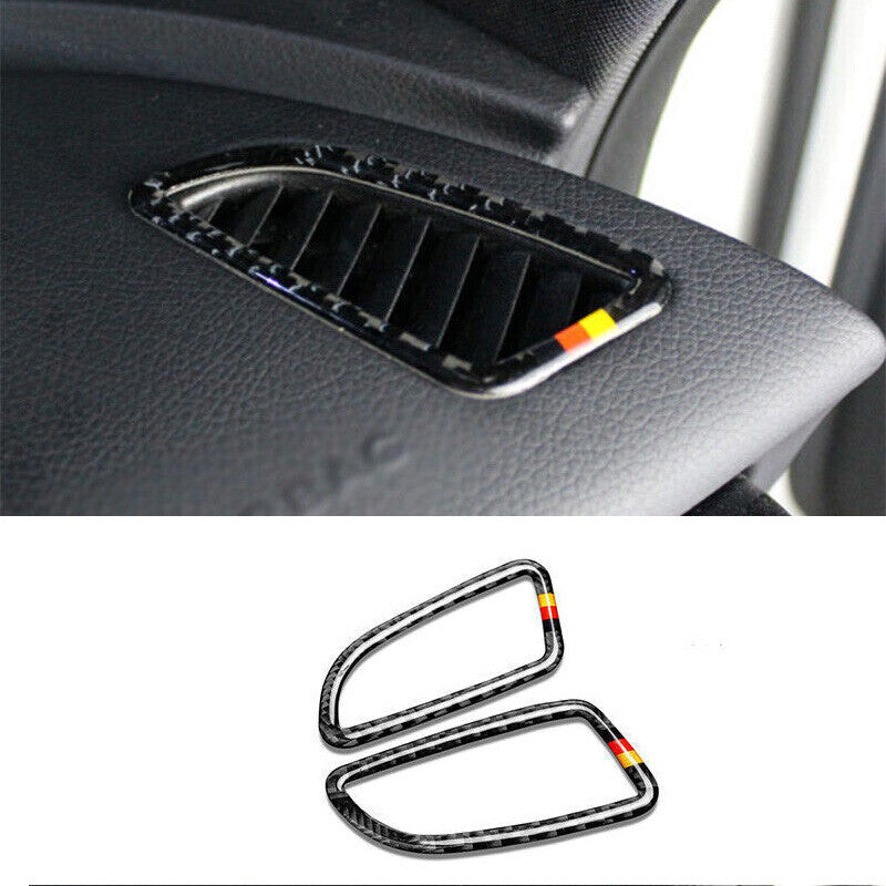 For 2016-2021 for Mercedes-Benz GLC Carbon Fiber Instrument LR Air Outlet Vent Trim