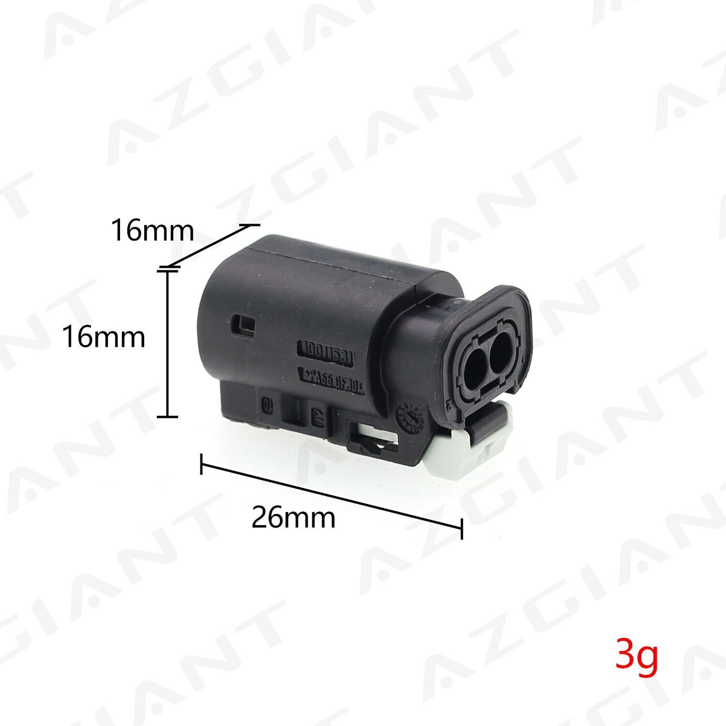5-Piece 2-Pin 9441291 Ignition Coil Bundle Damper Plug Waterproof for KOSTAL 10010337