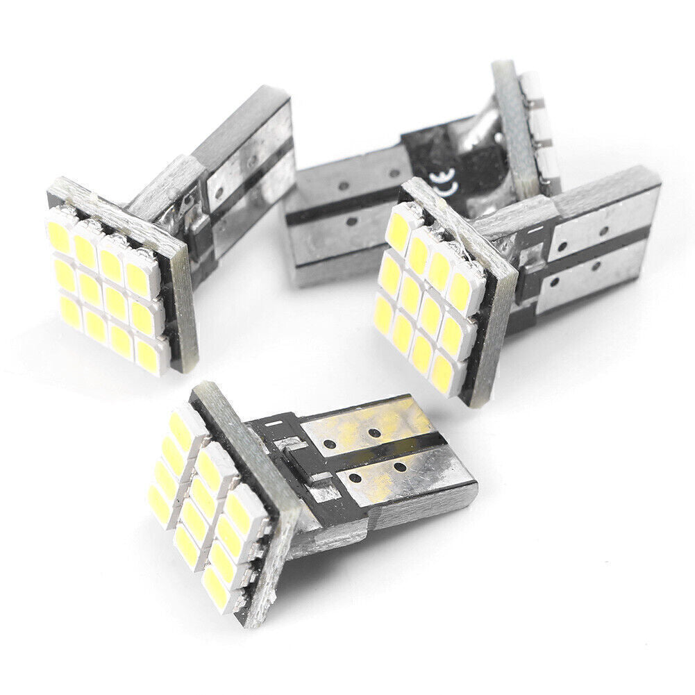 Car Show Wide Light Set Map Reading Lamp Bulb White T10 1206 12 SMD 12-leds Auto