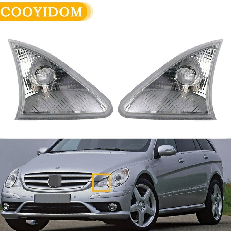 Pair Front Side Corner Turn Signal lamp for Mercedes-Benz W251 R-Class 2006-2010