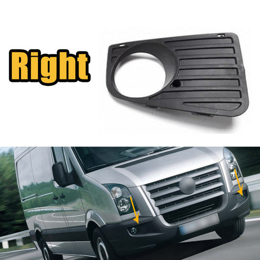 Right Front bumper fog lamp grille Passenger side for for VW Crafter 2006-2017