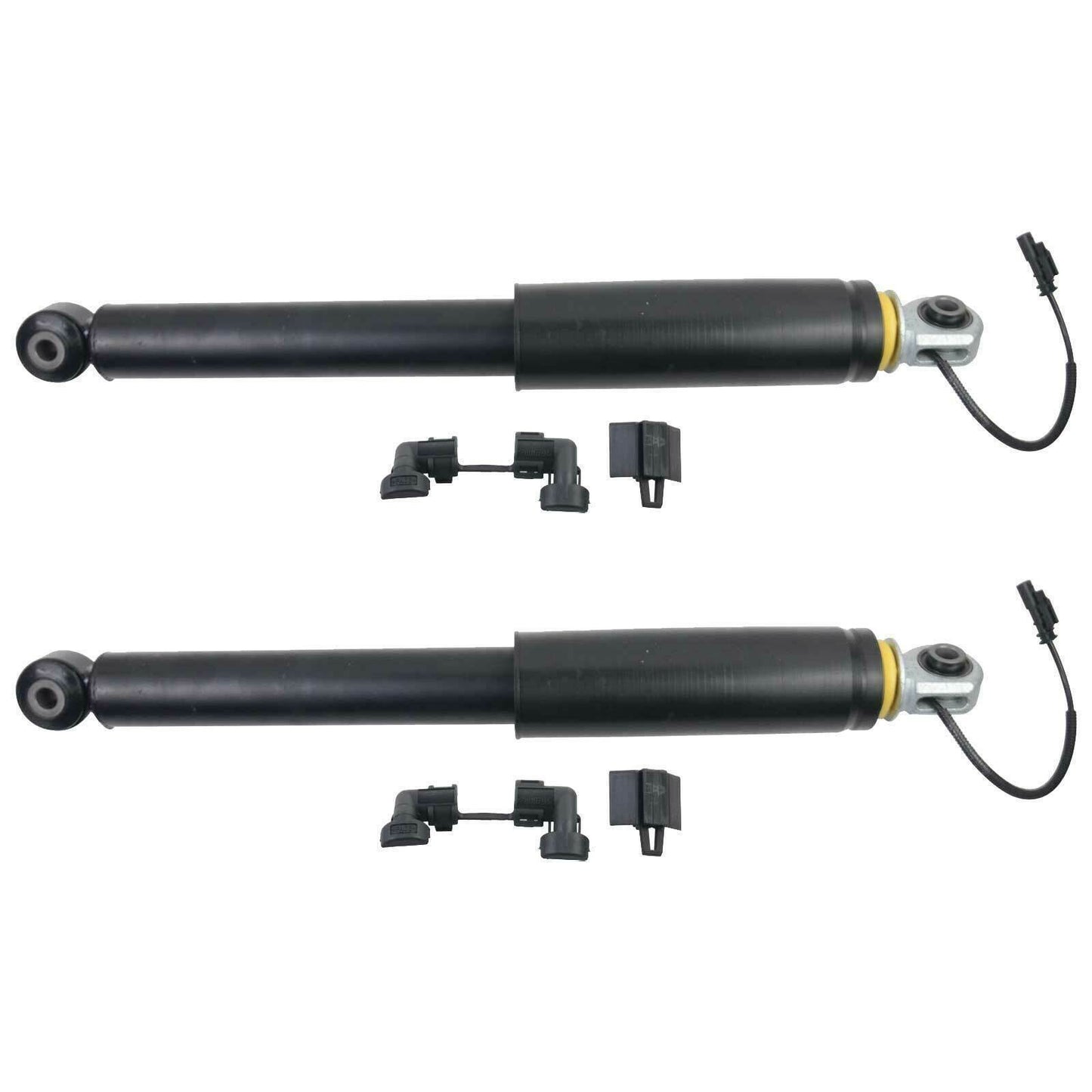 A pair of magnetic rear shock absorber struts for Land Rover Discovery Sport L550 2015-2019