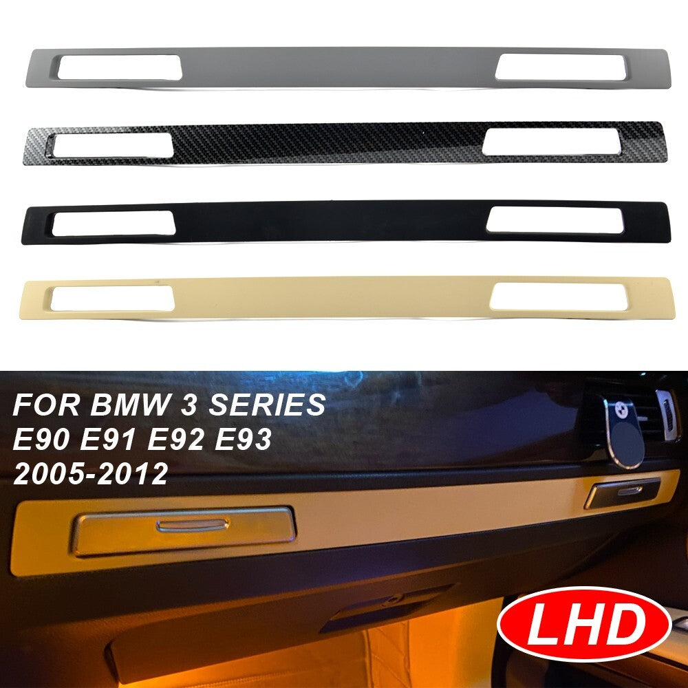 Black Water Cup Holder Panel Interior Strip Trim for BMW 3 Series M3 2005-2012