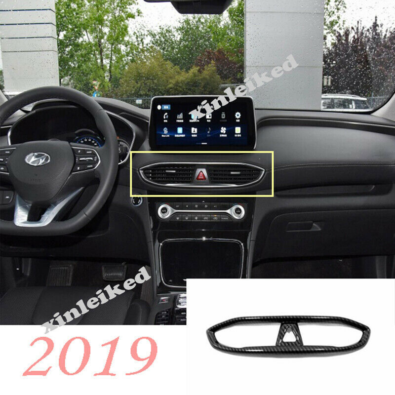 for Hyundai Santa Fe ix45 2019-21 Inner Front Middle Air Vent Outlet Cover Trim