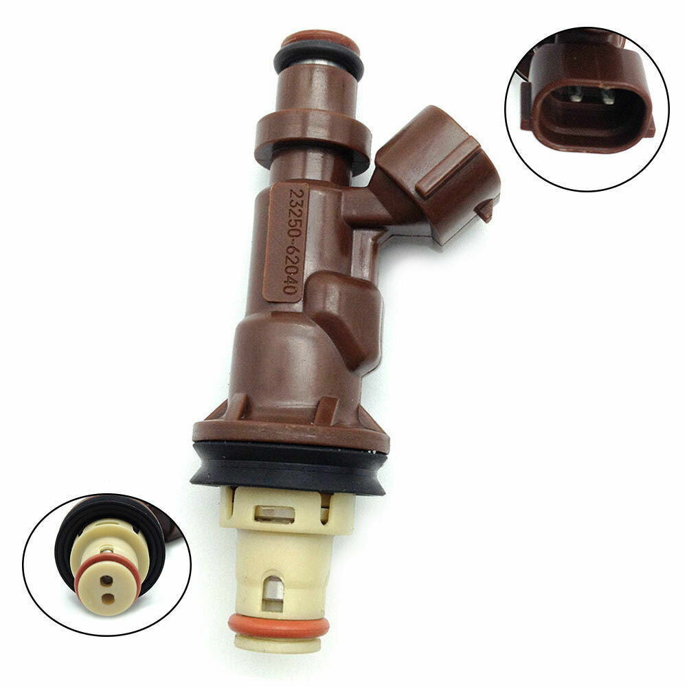 6-piece fuel injector kit 23250-62040, US stock, for Toyota Tacoma Tsutsumi 4Runner 3.4L V6.