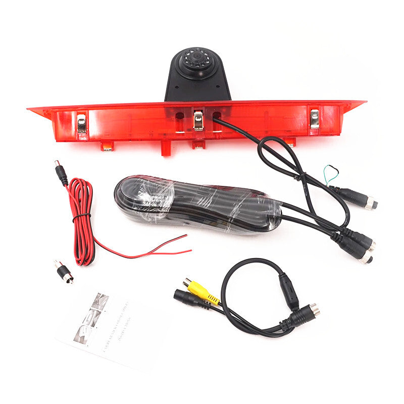 Car Rear View 3rd Brake Light Backup Night Parking Camera for 15-18 for Ford Transit