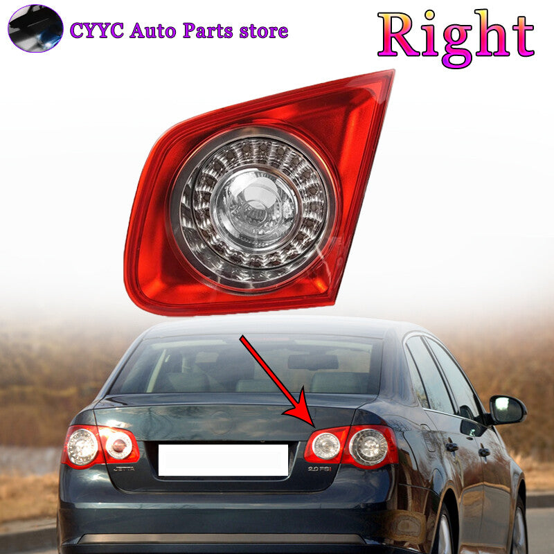Right LED Rear Tail Light Lamp DRL Inner Fit for VW for Jetta 5 MK5 Sendan 2006-2011