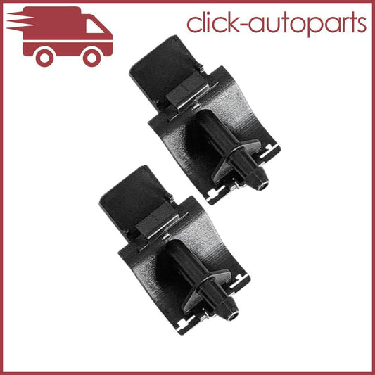2Pcs Front Windscreen Wiper Washer Spray Nozzle Black Fits For Ranger Mk3 Mk4