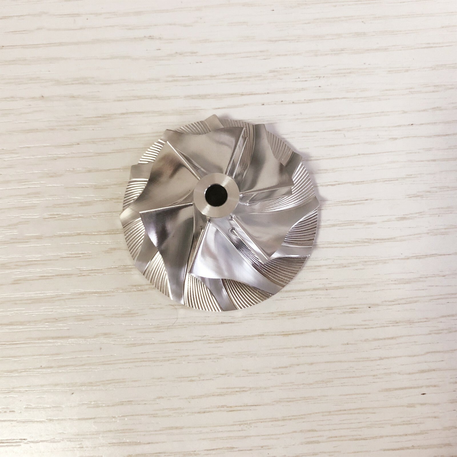 GT15-25 436131-0019 36.78/52.19 mm 6+6 Blade Turbine Blank Compressor Wheel