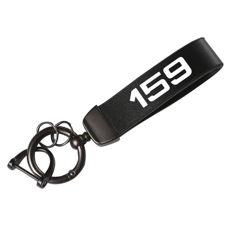 luxury leather brown keychain/car key ring for Volvo XC90.