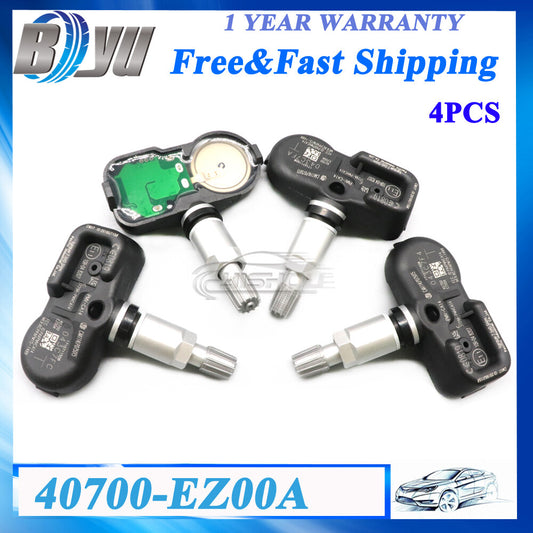 4x NEW 40700-EZ00A for Nissan Titan XD 2016-21 433Mhz TPMS TIRE PRESSURE SENSOR