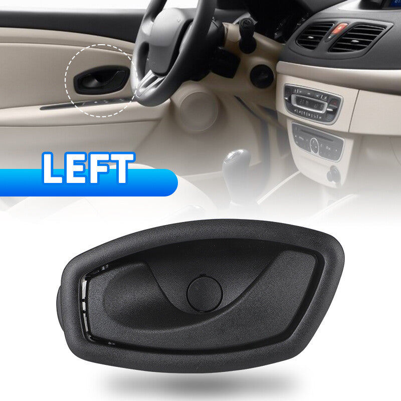 Interior Door Handle Left Side Black for Renault Fluence Megane Scenic 2008-2016