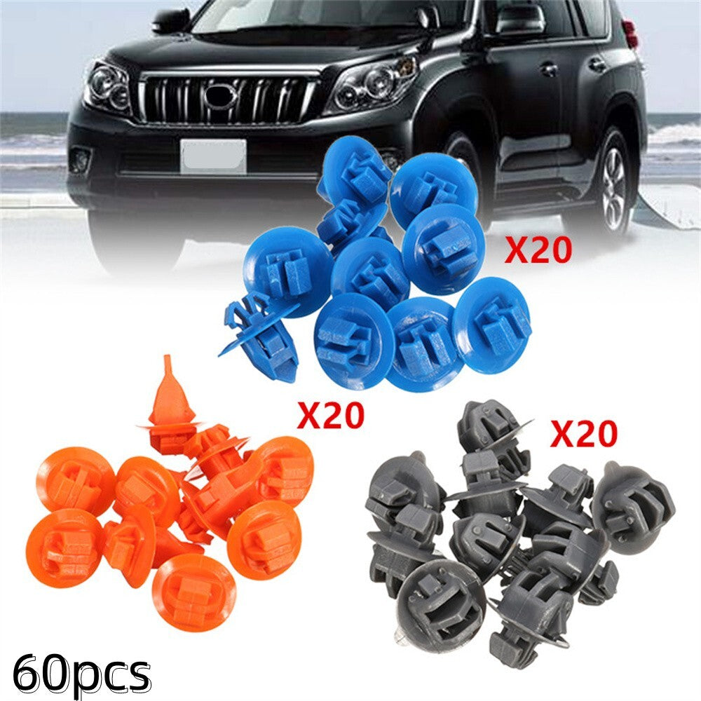3 Types Front Door Body Moulding Repair Panel Clip for Toyota Prado 120 Series