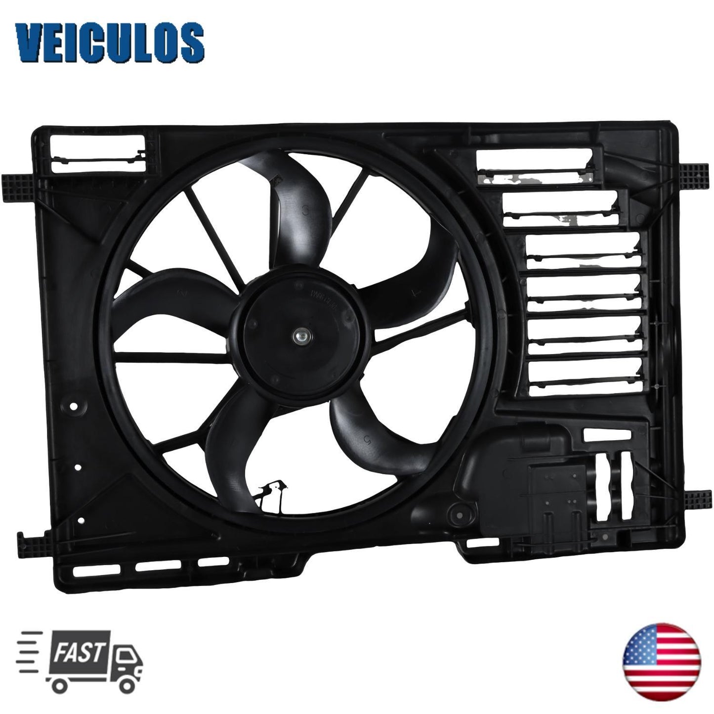 Engine Radiator Cooling Fan Assembly For 2013-14 2015-2018 for Ford Focus 2.0L