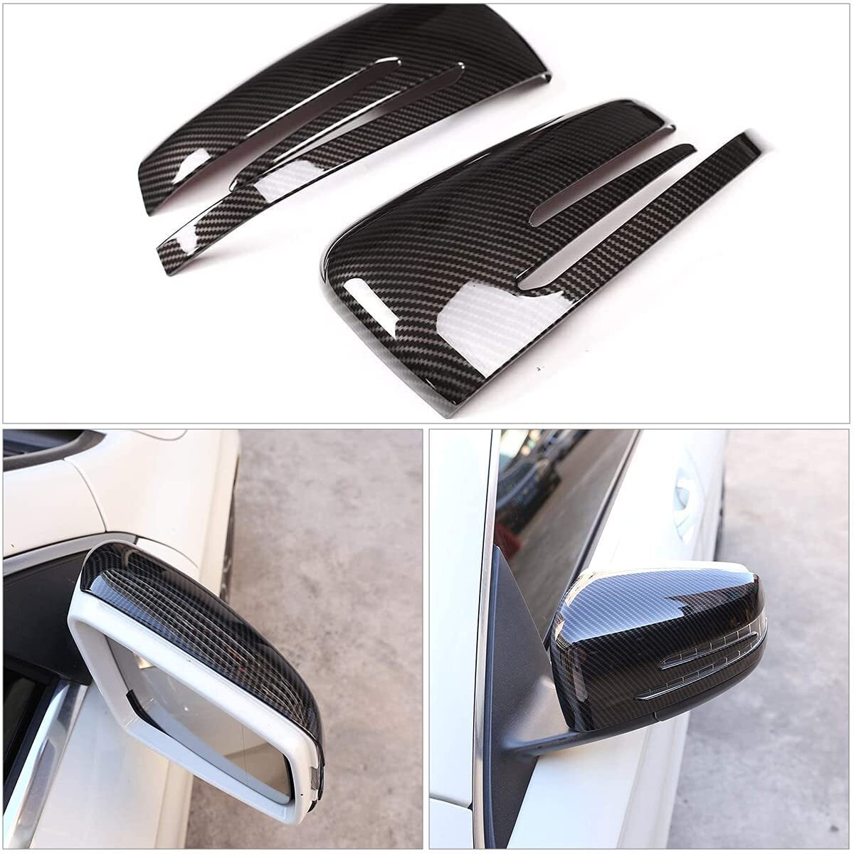 ABS carbon fiber center console armrest box trim cover for Corvette C6 2005-2013
