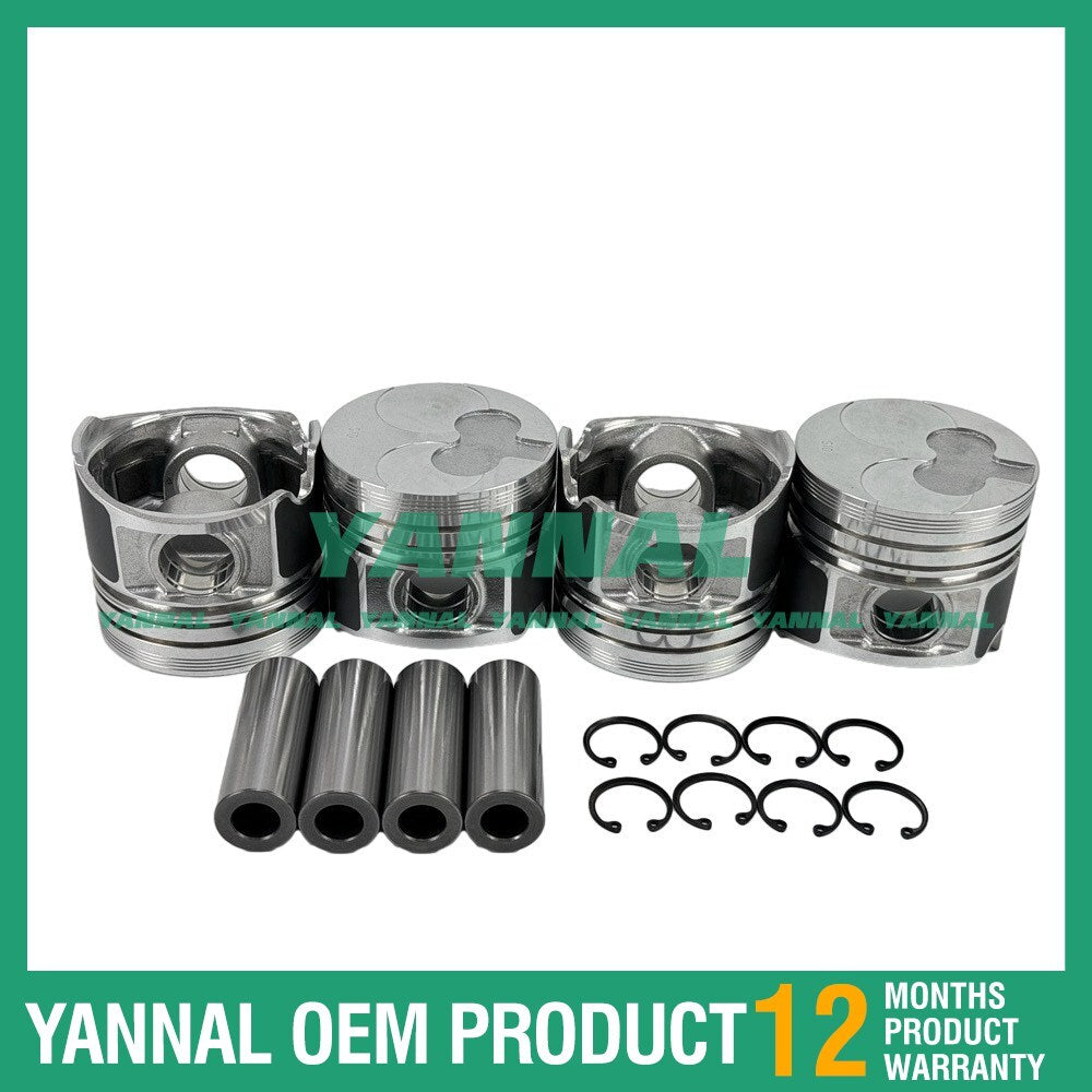Piston kit 8-94201-492-0 for Chevrolet for Isuzu Luv 1.8 L 4FB1 G180Z STD