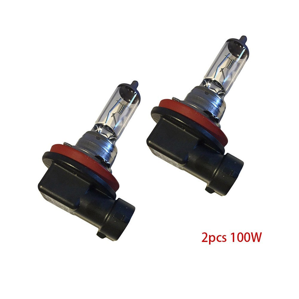 External halogen bulb headlight accessories fog lights (2 pieces)