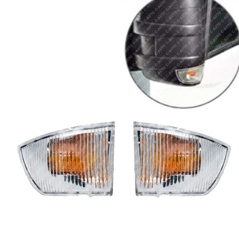 Pair Rear View Mirror Light Turn Signal Indicator No Bulb for Iveco Daily 06-14