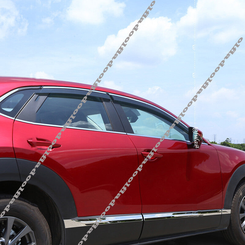 for mazda CX-30 2020-2022 Car Window Visor Vent Sun Shade Rain Guard Door Visor