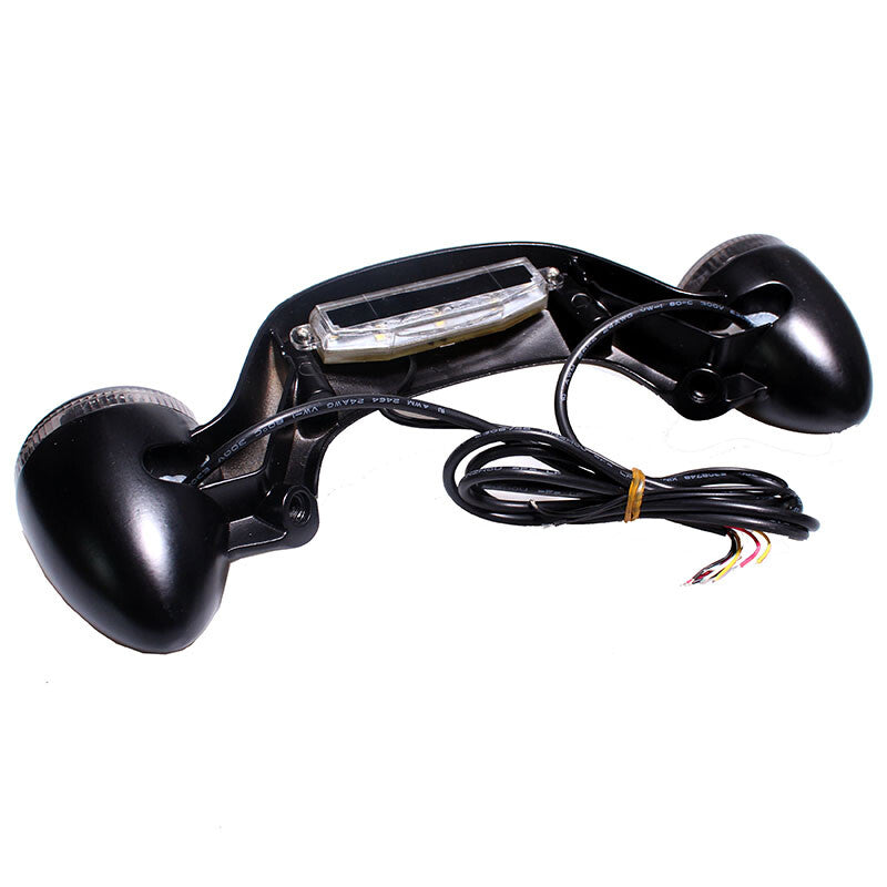 Matte Black Rear Turn Signal Brake Light Bar for Harley Street Road Glide 10-21