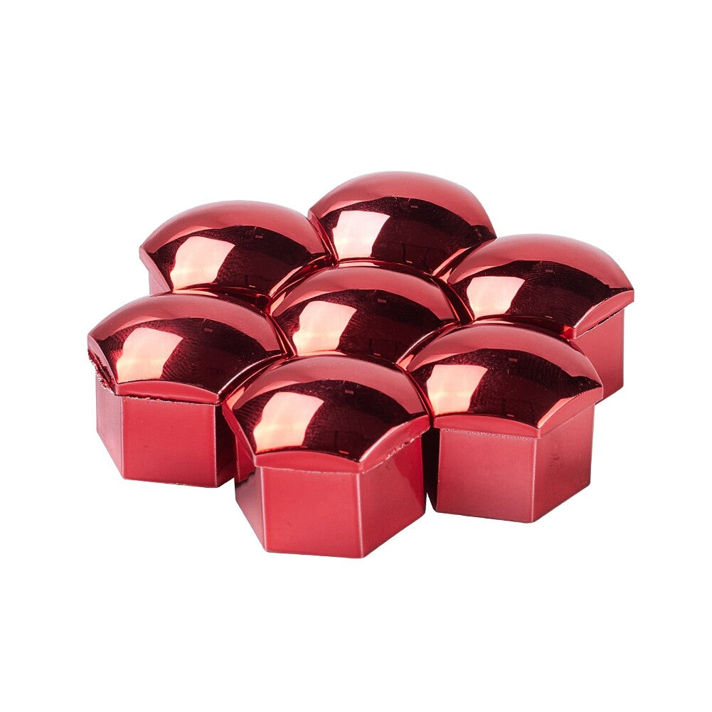 21mm 20Pcs Lug Nut Cover Universal Wheel Lug Nut Cover Bolt Caps w/ Removal Tool