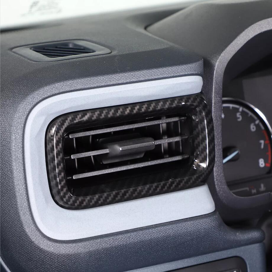 Carbon fiber automotive side vent socket cover trim for Ford Maverick 22-2024 - Accessories