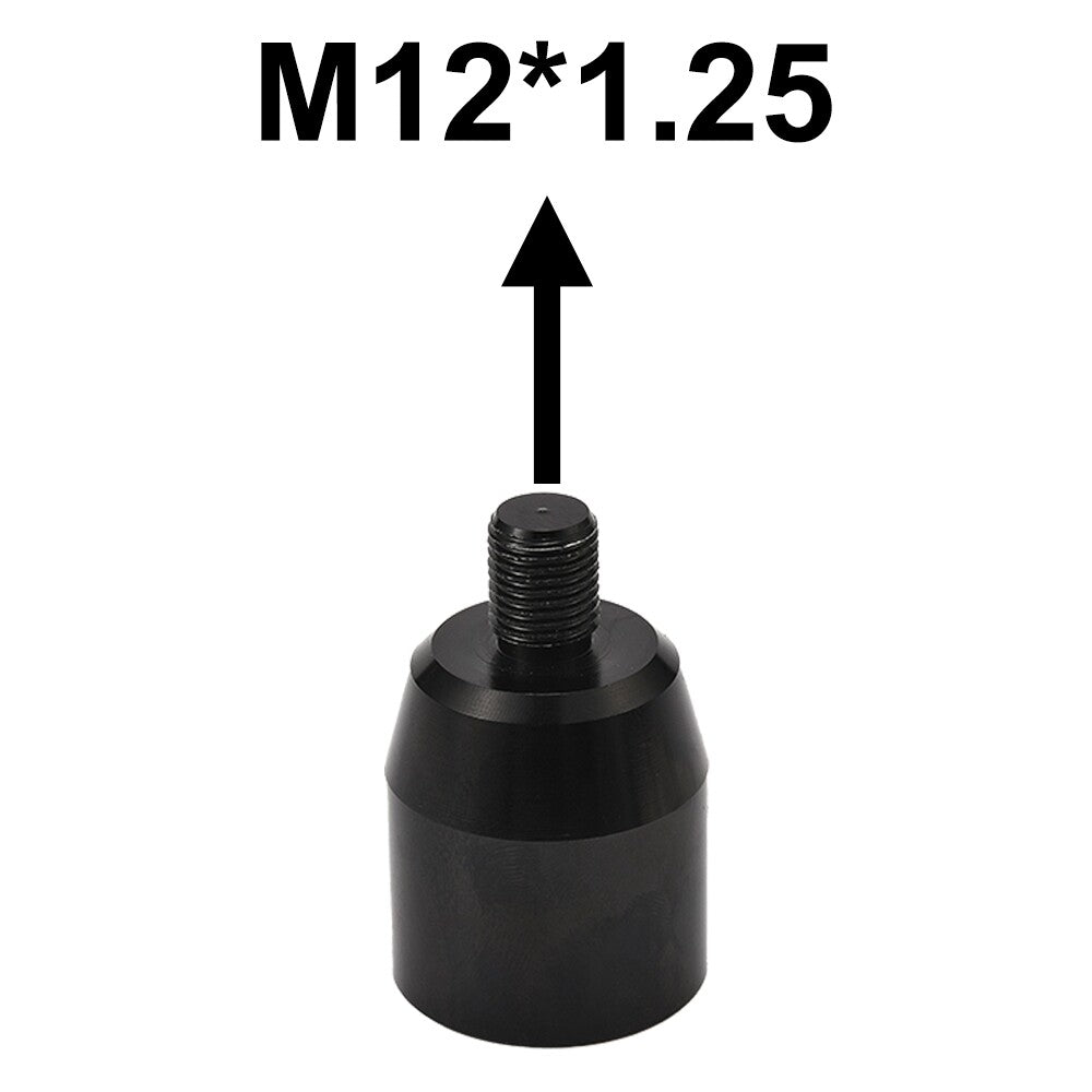 For Cruz M12x1.2 Shifter Adapter Gear Shift Adapter for Non-Threaded Gear Black