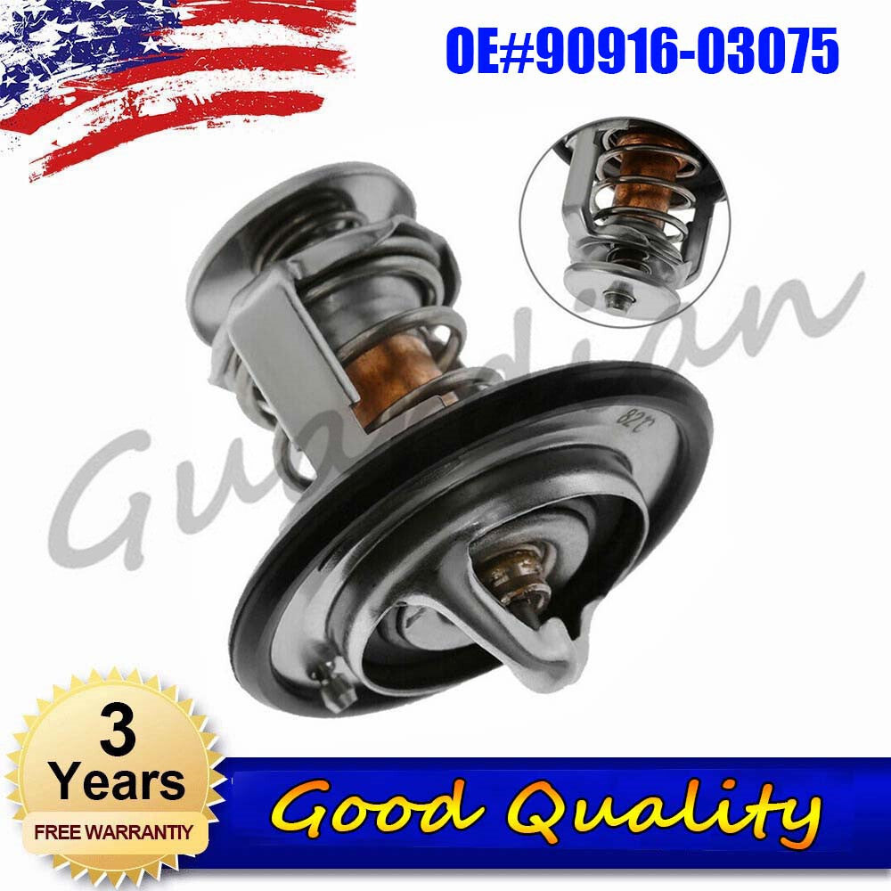 Engine coolant thermostat 90916-03075 is suitable for Lexus ES300, ES250, Tundra, Tacoma, and T100.