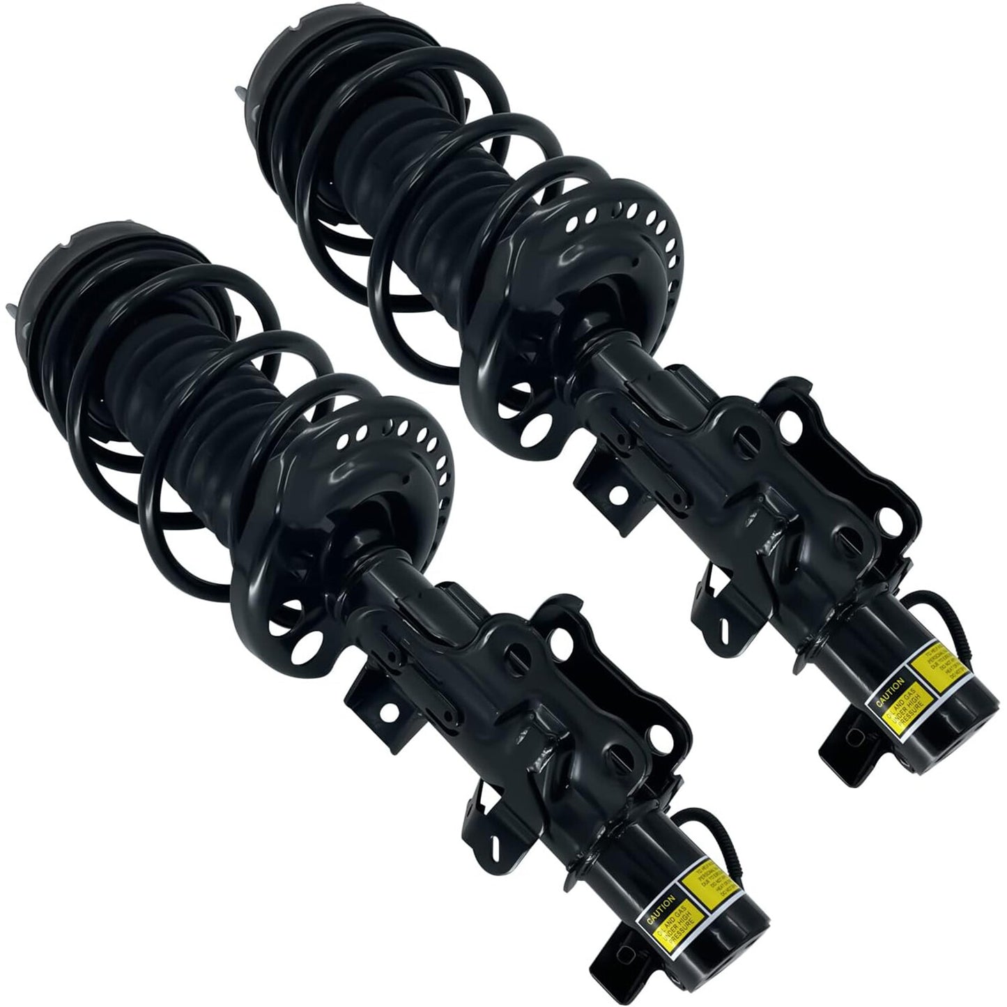 Front strut assist + rear shock absorbers for Cadillac SRX 2010-2016 with electric 4-piece kit.