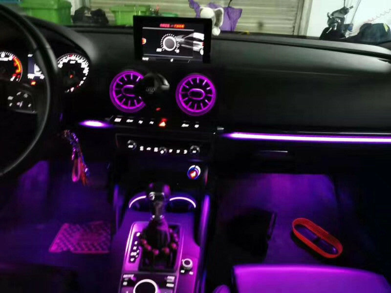 32color Illuminated Retrofit LED ambient light for Audi A3 RS3 8V pre 2013-2016
