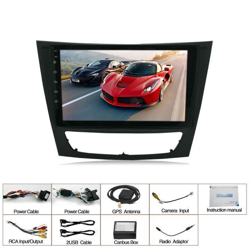 9 Android 10.1 Car Stereo Radio GPS Navi 1+16GB for Mercedes-Benz W211 E CLS