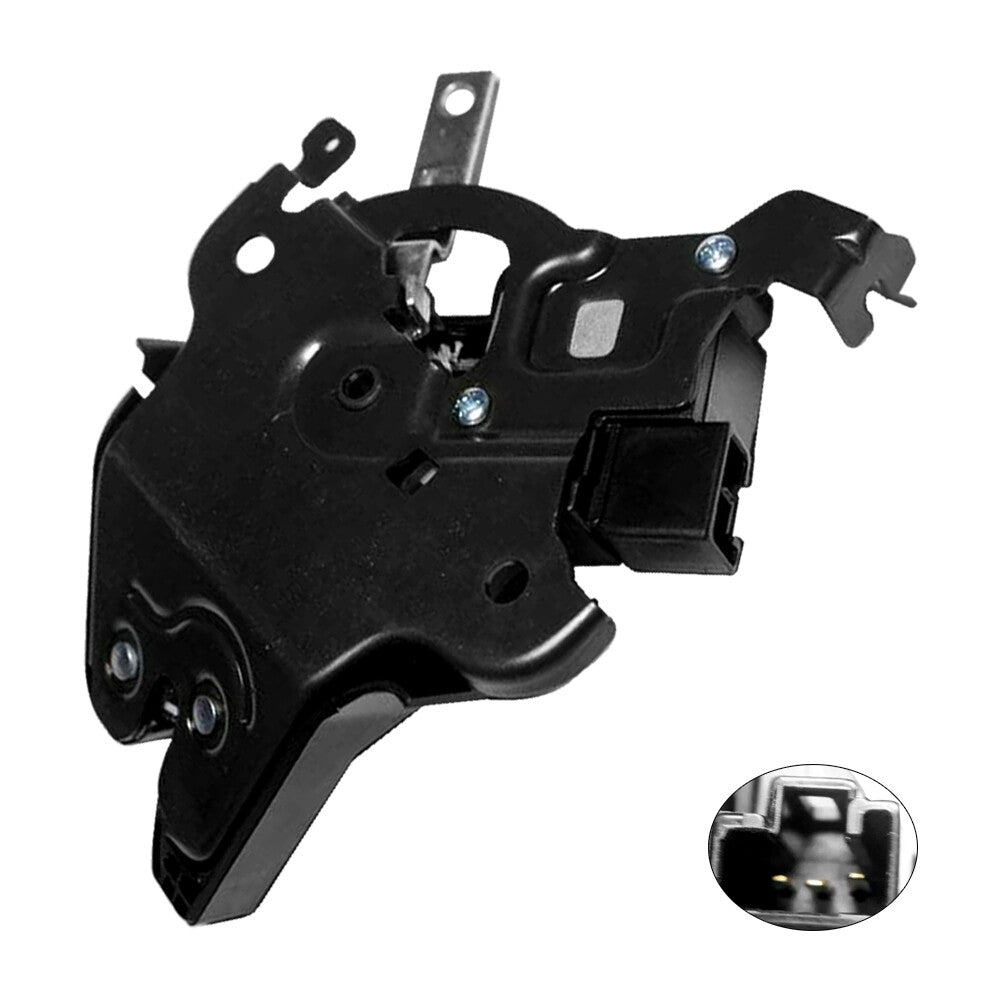 Trunk Latch Rear Deck Lid Lock Actuator Black Fits 2014-2019 6 Atenza Sedan Rear