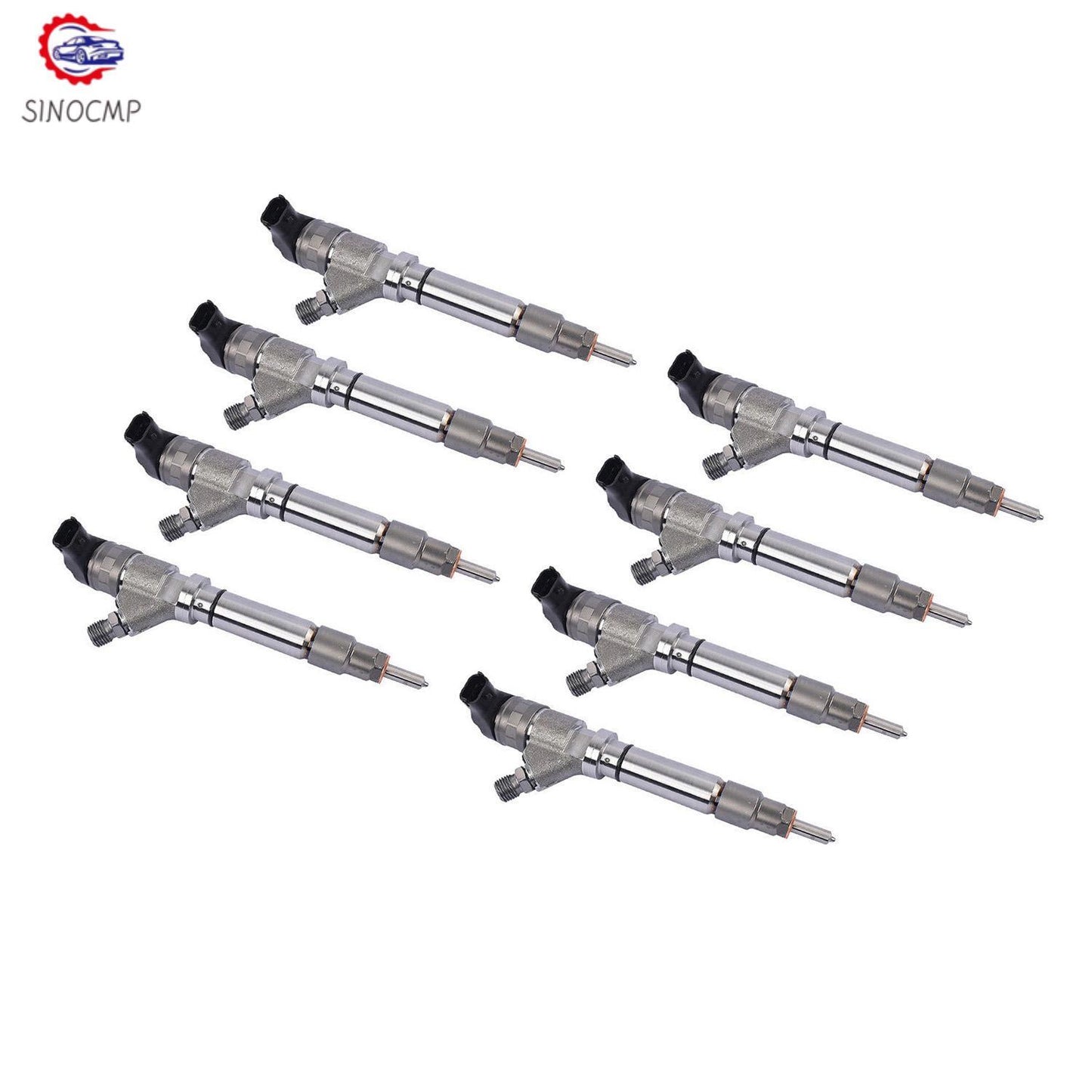 8PCS Common Rail Fuel Injectors for GMC for Chevy Savana Duramax 0986435521