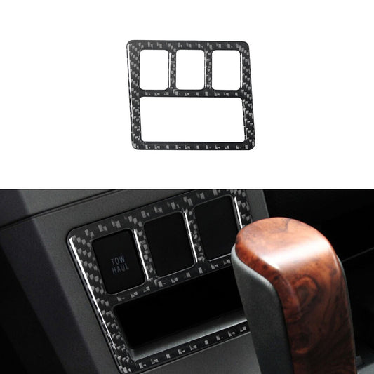Storage Above Gearbox Type B Trim Cover Carbon Fibre for Toyota Tundra 2007-2013