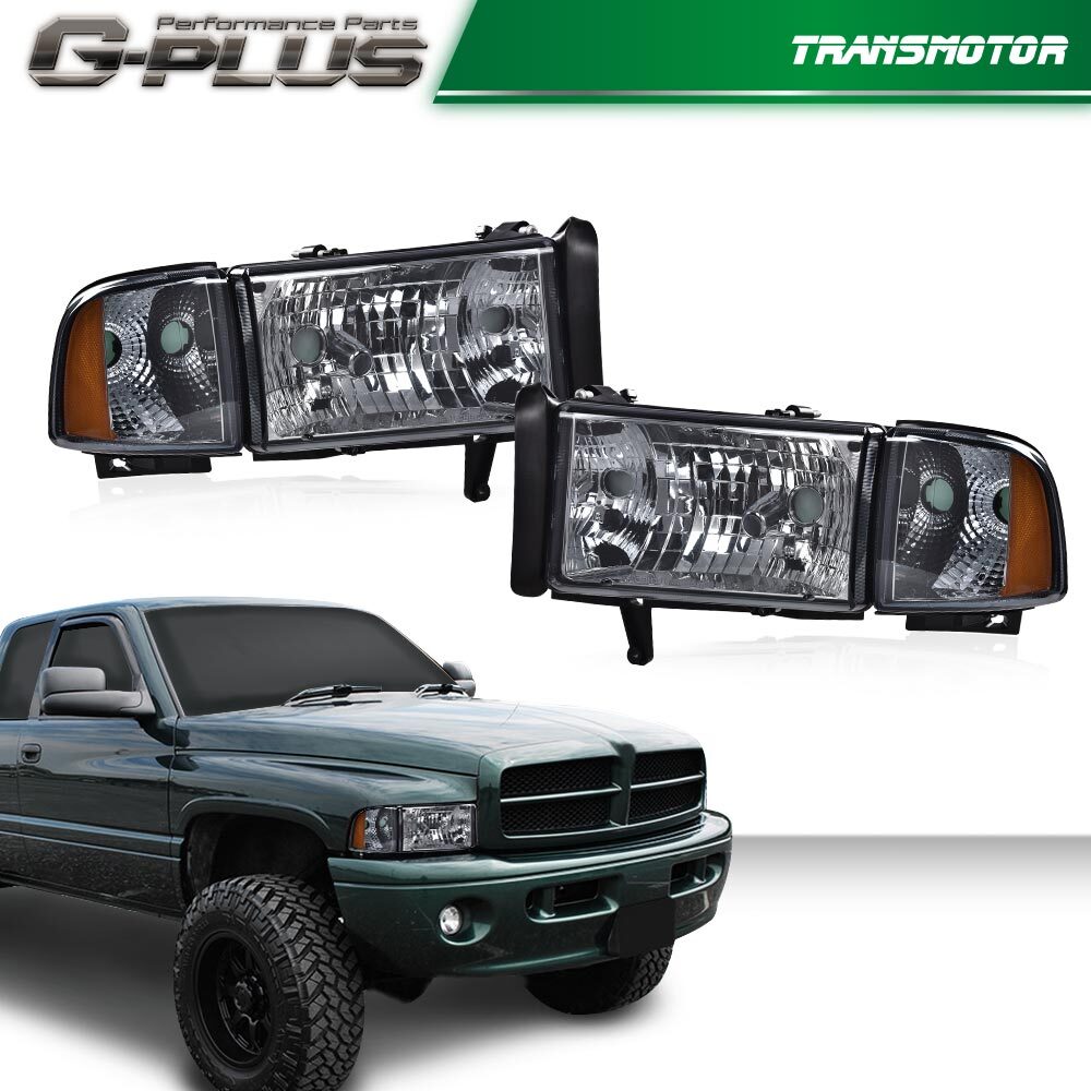 Suitable for 94-02 for Dodge for RAM 1500 2500 3500 smoke room amber corner light