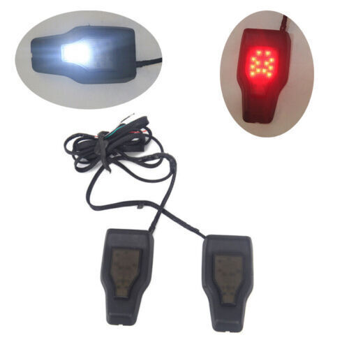 2pcs LED Light Rear Window Glass Hinge Trim for Jeep for Wrangler JL 2018-2021