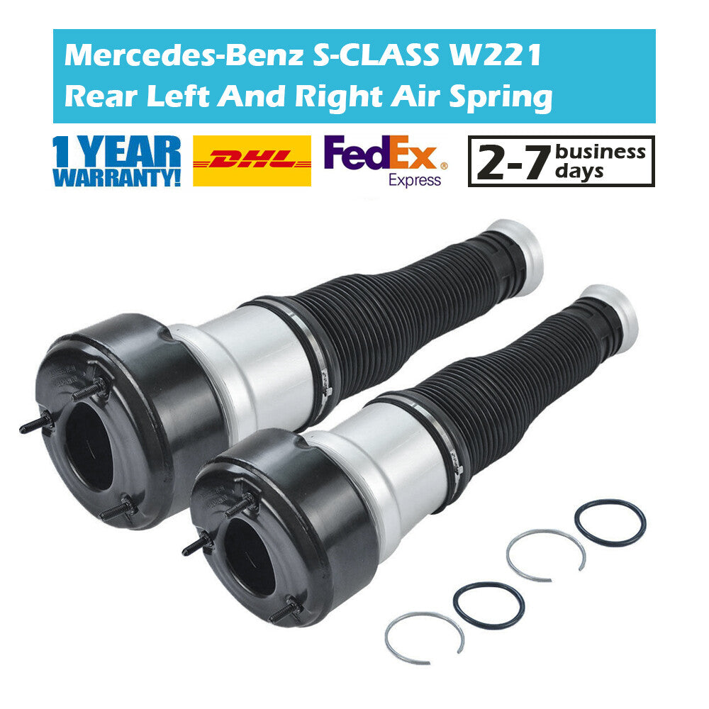 2x Rear Air Suspension Spring Repair Bag Fit fit forMercedes W221 S250 S300 S4