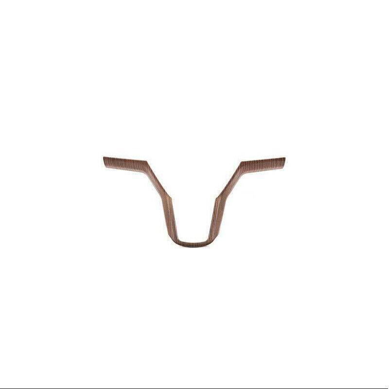 for Tesla Car Model 3 Y 17-22 1PCS Wood Grain Steering Wheel Strip Cover Trim