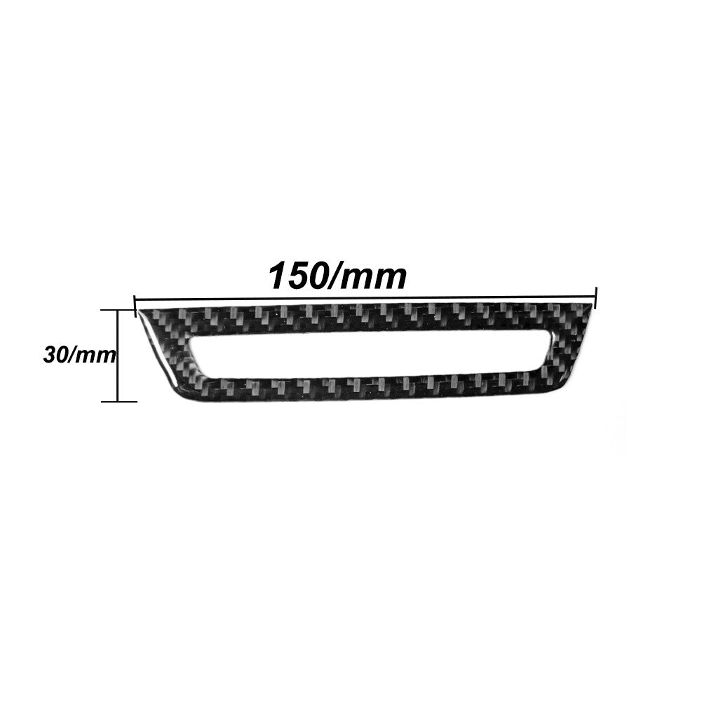 Carbon Fiber Button Control Decorative Cover Trim for BMW 6 Series F12 F13 11-18