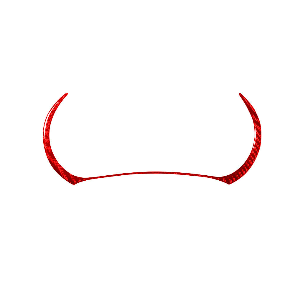 Red Carbon Fiber Instrument Cluster Panel Cover for Toyota Celica 2001-2005