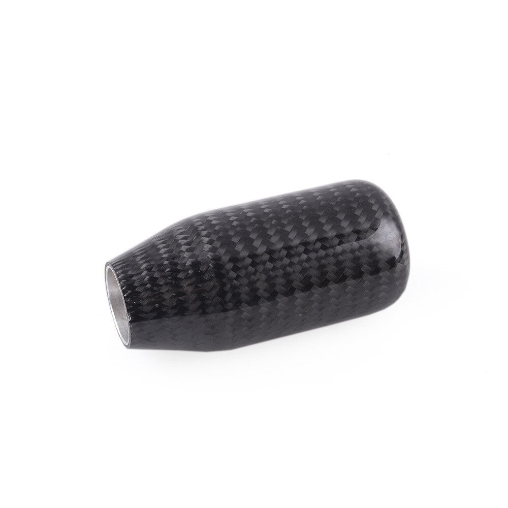 Black Carbon Fiber Manual 76MM Shift Knob for HONDA RSX for CIVIC Type R S2000