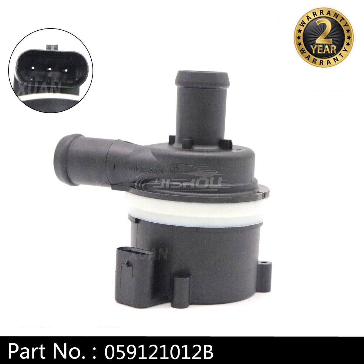 059121012B new Cooling Pump with Additional Water Pump Suitable for Audi A4, A5, A6, Q5, Q7, and for Volkswagen Touareg